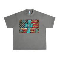 Tornado flag and turquoise cross Urban Heavy Tee - AdoDesignShop