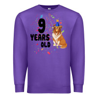 Purple 9 Years Old Premium Sweatshirt - Bettercallsaul
