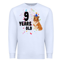 White 9 Years Old Premium Sweatshirt - Bettercallsaul