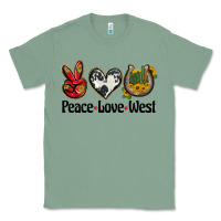 Sage peace love west Classic Tee - BarkalooDesign