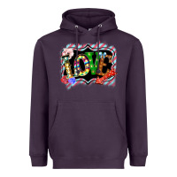 Plum love frame digital valentines day Heavyweight Hoodie - Bettercallsaul