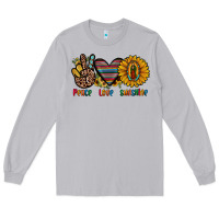 Moon Dust peace love sunshine Long Sleeve Tee - JahusDesignShop