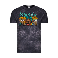 Cloud Black labrador mom Vintage Tee - Artiststas