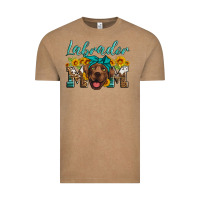 Vintage Coffee labrador mom Vintage Tee - Artiststas
