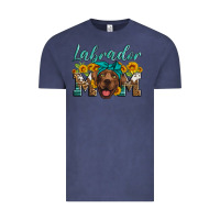 Vintage Denim labrador mom Vintage Tee - Artiststas
