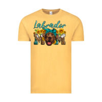 Vintage Mustard labrador mom Vintage Tee - Artiststas