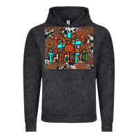 Vintage Black thankful turkey png Vintage Hoodie - JahusDesignShop