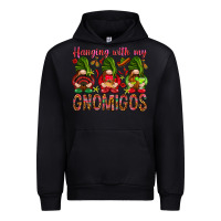 Black Hanging with my gnomigos Mexico Urban Hoodie - HowdyJamesFarm