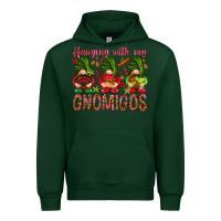 Forest Green Hanging with my gnomigos Mexico Urban Hoodie - HowdyJamesFarm