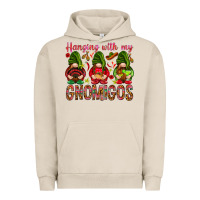 Pigment French Oak Hanging with my gnomigos Mexico Urban Hoodie - HowdyJamesFarm