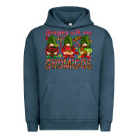 Pigment Midnight Navy Hanging with my gnomigos Mexico Urban Hoodie - HowdyJamesFarm
