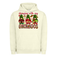 Pigment Pistachio Hanging with my gnomigos Mexico Urban Hoodie - HowdyJamesFarm