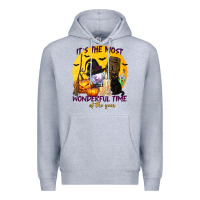 Heather Grey It's The Most Wonderful Time of The Year Premium Hoodie - texasbilliewilder
