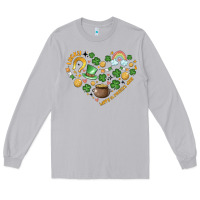 Moon Dust st patricks  hearts Long Sleeve Tee - MaliasSmallBusiness