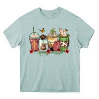 Arona faith coffee cups Heavy Core Tee - Zillion Design Studio