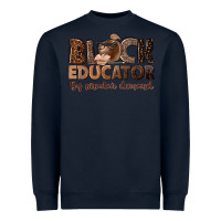Navy black educator by popular demand Heavyweight Sweatshirt - NancyCooperArtShop