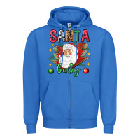 True Royal Santa baby Christmas Zipper Hoodie - NancyCooperArtShop