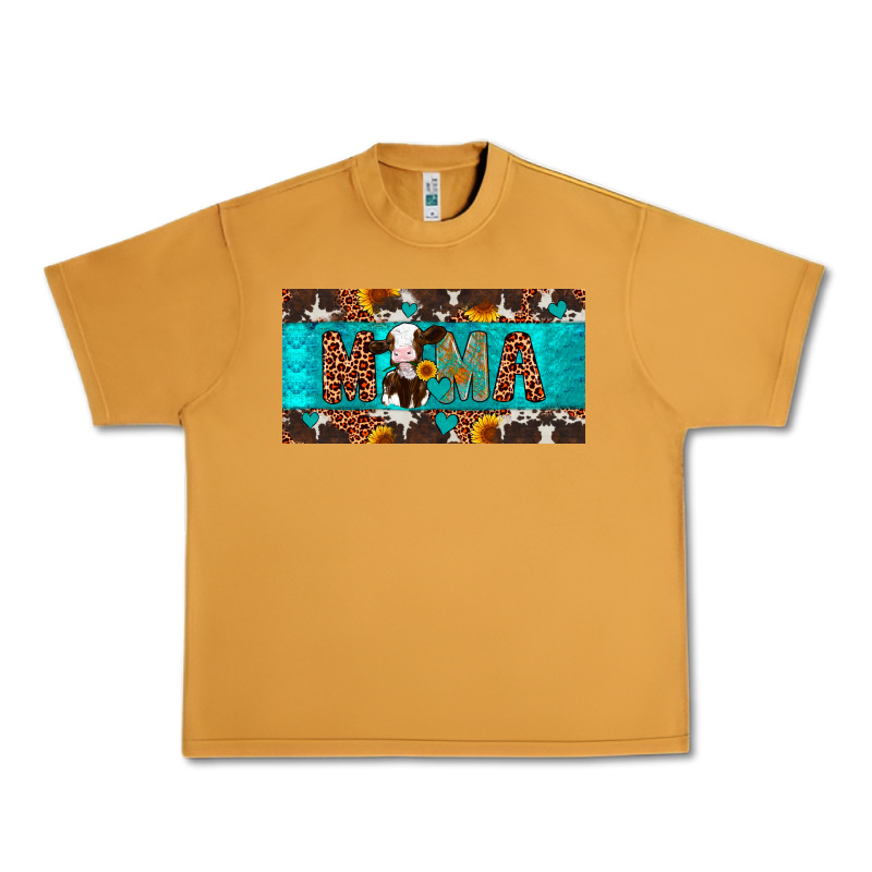 Mama Holstein Cow License Plate Urban Heavy Tee by Artiststas | Teevron