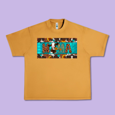 Mama Holstein Cow License Plate Urban Heavy Tee Designed By Artiststas