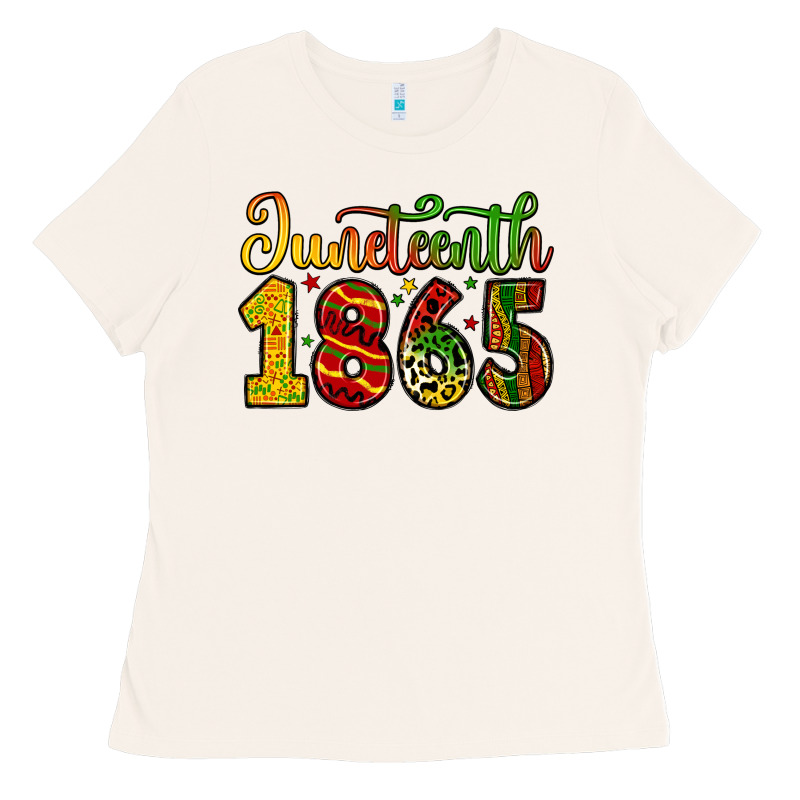 Juneteenth 1865 Ladies Tee by Zillion Design Studio | Teevron
