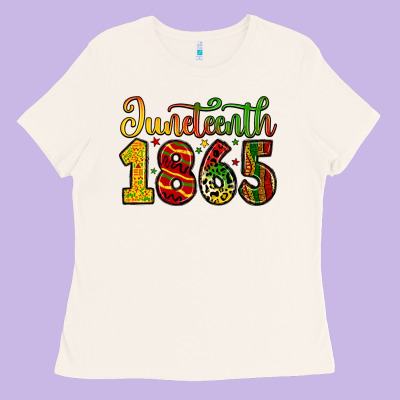 Juneteenth 1865 Ladies Tee Designed By Zillion Design Studio