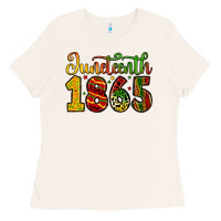 Bone juneteenth 1865 Ladies Tee - Zillion Design Studio