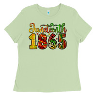 Matcha juneteenth 1865 Ladies Tee - Zillion Design Studio
