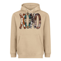 Mushroom Xoxo Leopard Heart Heavyweight Hoodie - Bettercallsaul