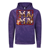 Cloud Purple baseball mama Vintage Hoodie - Jasminsmagicworld