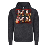 Vintage Black baseball mama Vintage Hoodie - Jasminsmagicworld