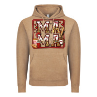 Vintage Coffee baseball mama Vintage Hoodie - Jasminsmagicworld