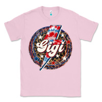 Bubblegum Pink Western Gigi Patriotic Classic Tee - LillyAllenDesigns