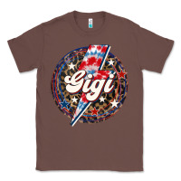 Chestnut Western Gigi Patriotic Classic Tee - LillyAllenDesigns