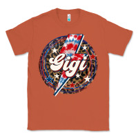 Copper Western Gigi Patriotic Classic Tee - LillyAllenDesigns