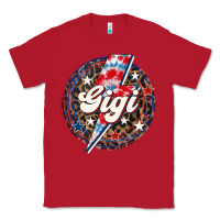 Red Western Gigi Patriotic Classic Tee - LillyAllenDesigns