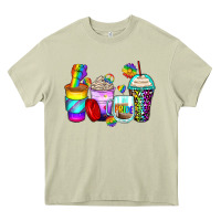 Mossy pride coffee cups Heavy Core Tee - Zillion Design Studio