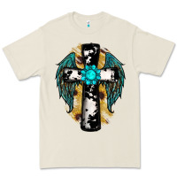 Cross Gemstone Wings Premium Tee | Teevron