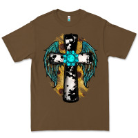 Cacao cross gemstone wings Premium Tee - RanaPortraitStore