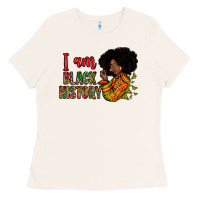 Bone i am black history Ladies Tee - Zillion Design Studio