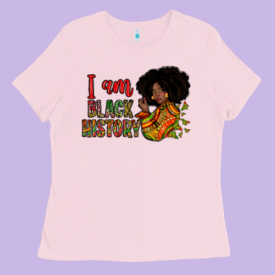 I Am Black History Ladies Tee Designed By Zillion Design Studio
