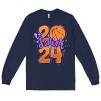 Navy senior 2024 basketball Long Sleeve Tee - MaliasSmallBusiness