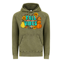 Vintage Olive fall vibes Vintage Hoodie - Artiststas