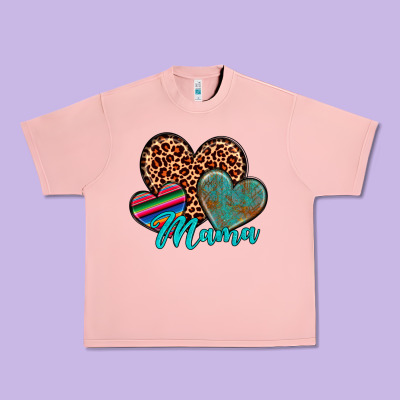 Hearts Mama Urban Heavy Tee Designed By Artiststas