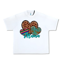 White hearts mama Urban Heavy Tee - Artiststas