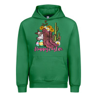 Emerald Happy Easter western Easter Day Urban Hoodie - CowGirlArtShop