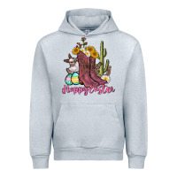 Heather Grey Happy Easter western Easter Day Urban Hoodie - CowGirlArtShop