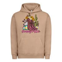 Pigment Burro Happy Easter western Easter Day Urban Hoodie - CowGirlArtShop