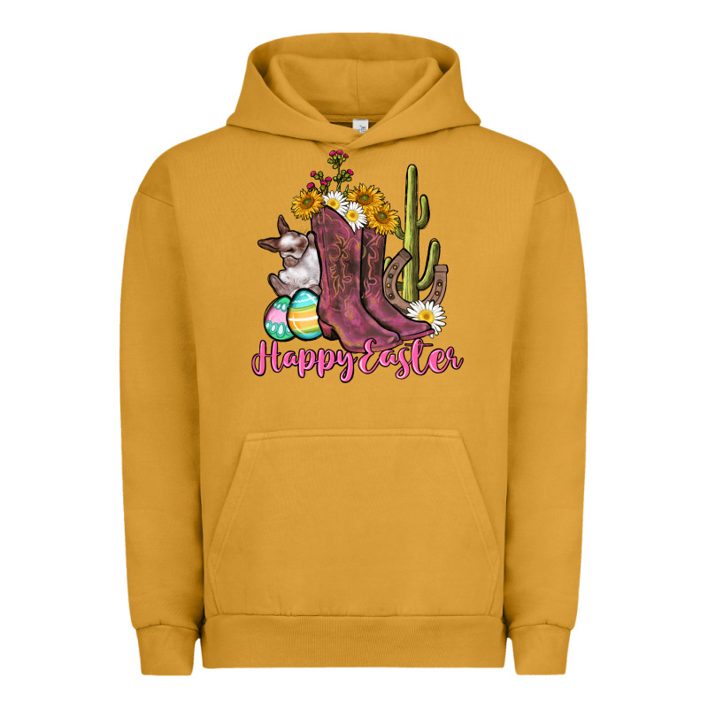 Happy Easter Western Easter Day Urban Hoodie by CowGirlArtShop | Teevron