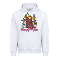 White Happy Easter western Easter Day Urban Hoodie - CowGirlArtShop