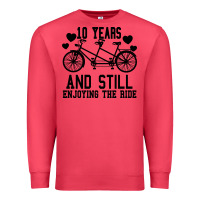 Cardinal 10 Years And Still Enjoying The Ride Premium Sweatshirt - Bettercallsaul